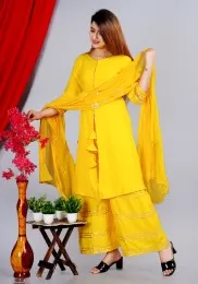 Stunning Reyon Gota Palazzo