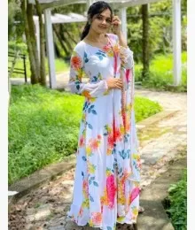 Fancy modern Anarkali Gown