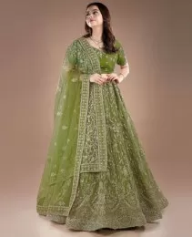 zircon embroidered royal lehenga choli set