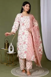 Beautiful Cotton Printed Suit Set