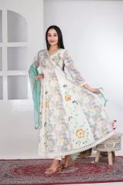 Attractive Angarkha Suit Set