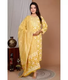 Beautiful 3 PCS Kurti Set 