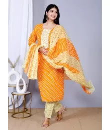 Gorgeous 3 PCS Kurti Set 