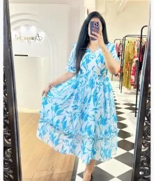 Elegant Stitched Rayon Middi Collection